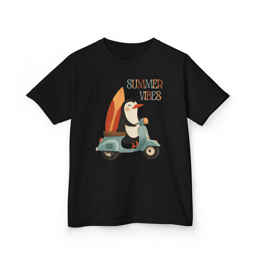 'Summer Vibes' Penguin Kids Tee