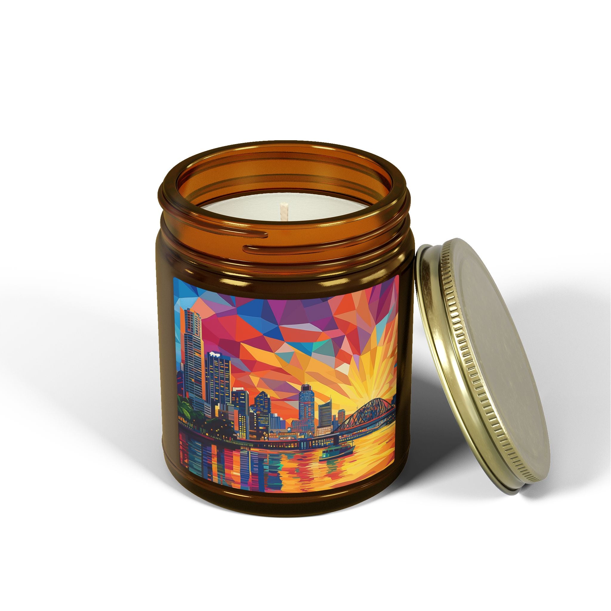 Brisbane Skyline Hand-poured Candle