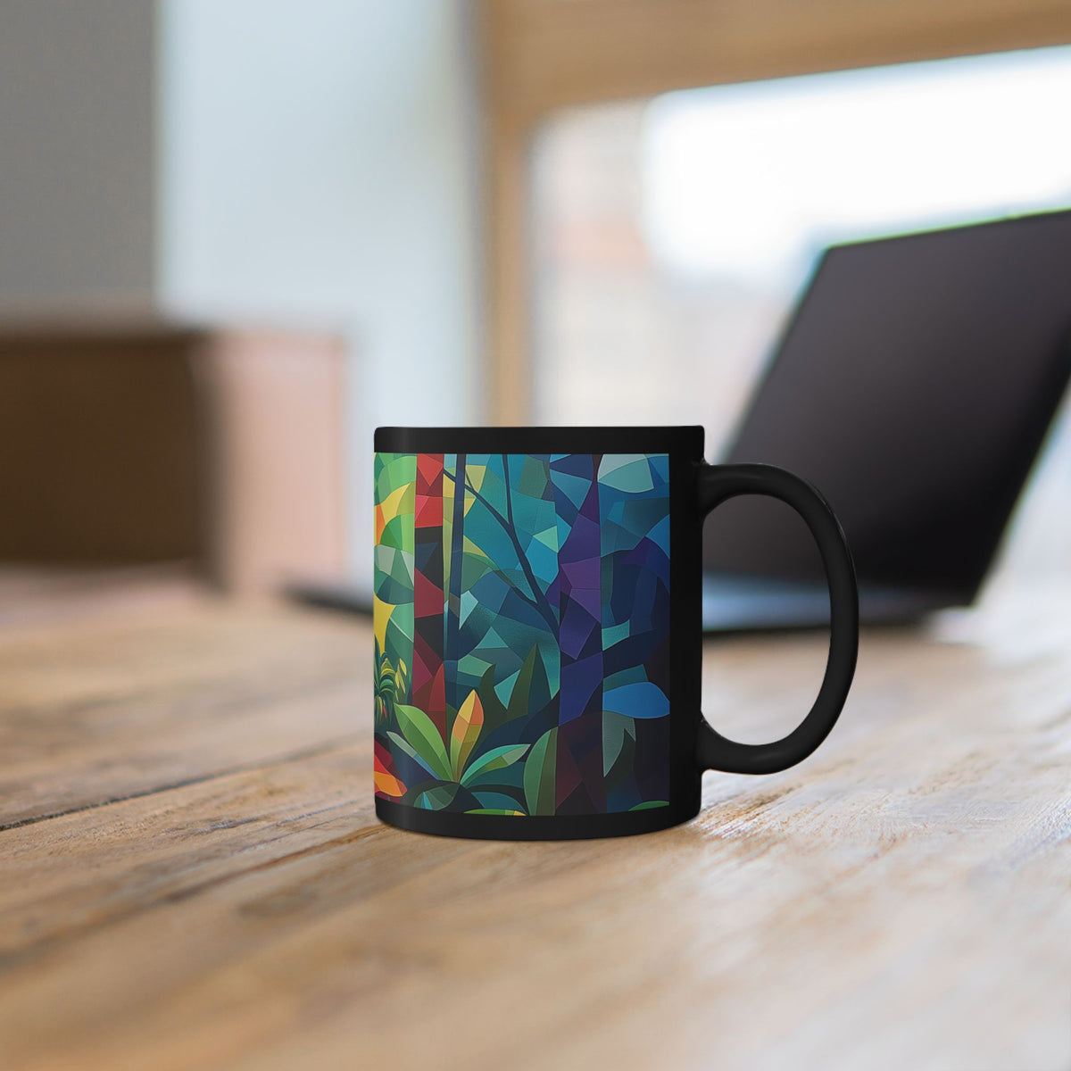 Colourful Rainforest Path Ceramic Mug (11oz & 15oz)