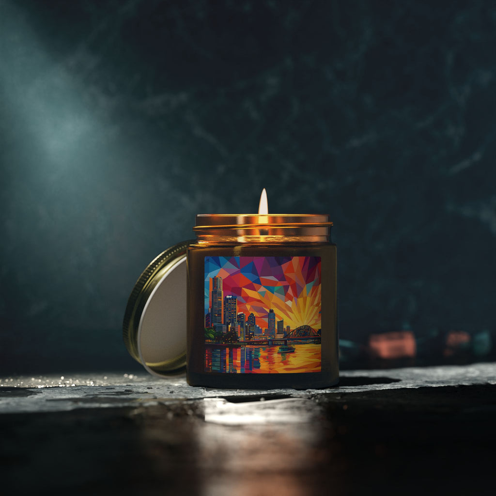 Brisbane Skyline Hand-poured Candle