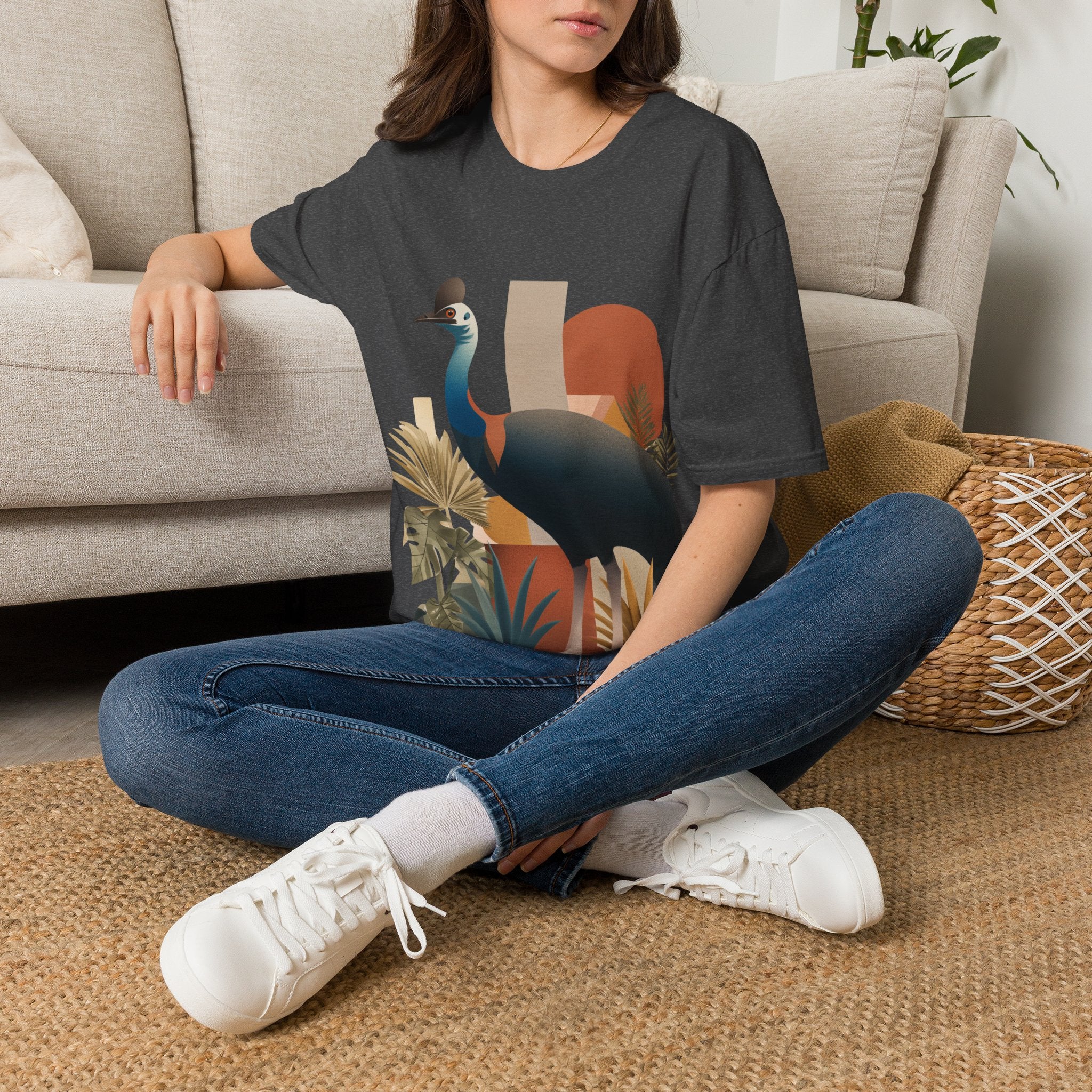 Curios Cassowary Adult Tee