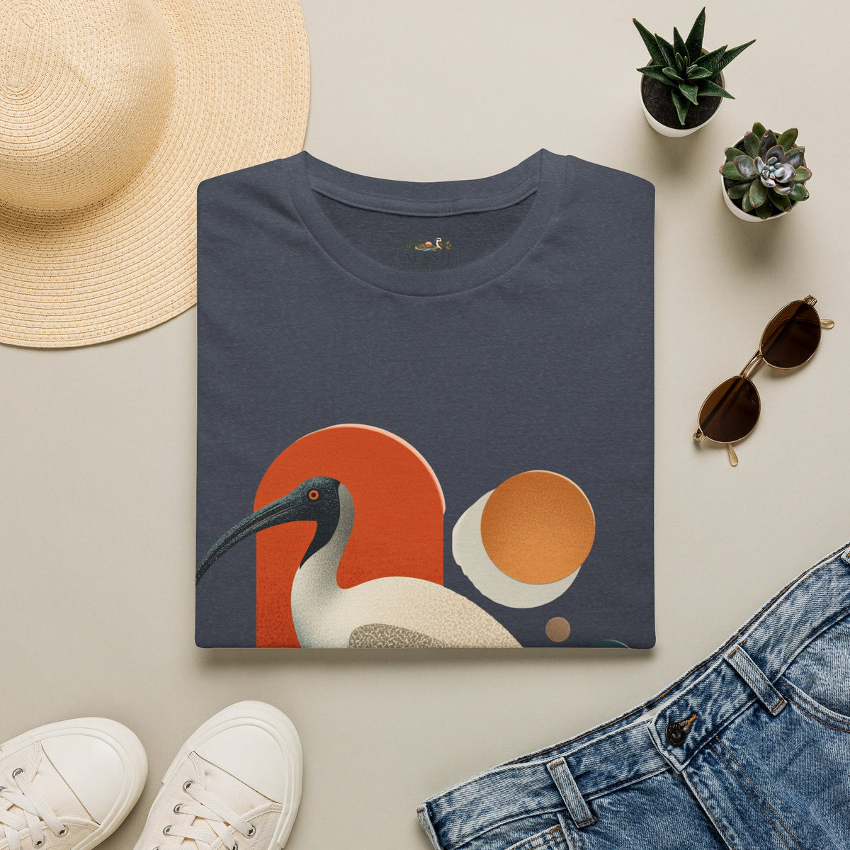 Splashing Ibis Adult Tee