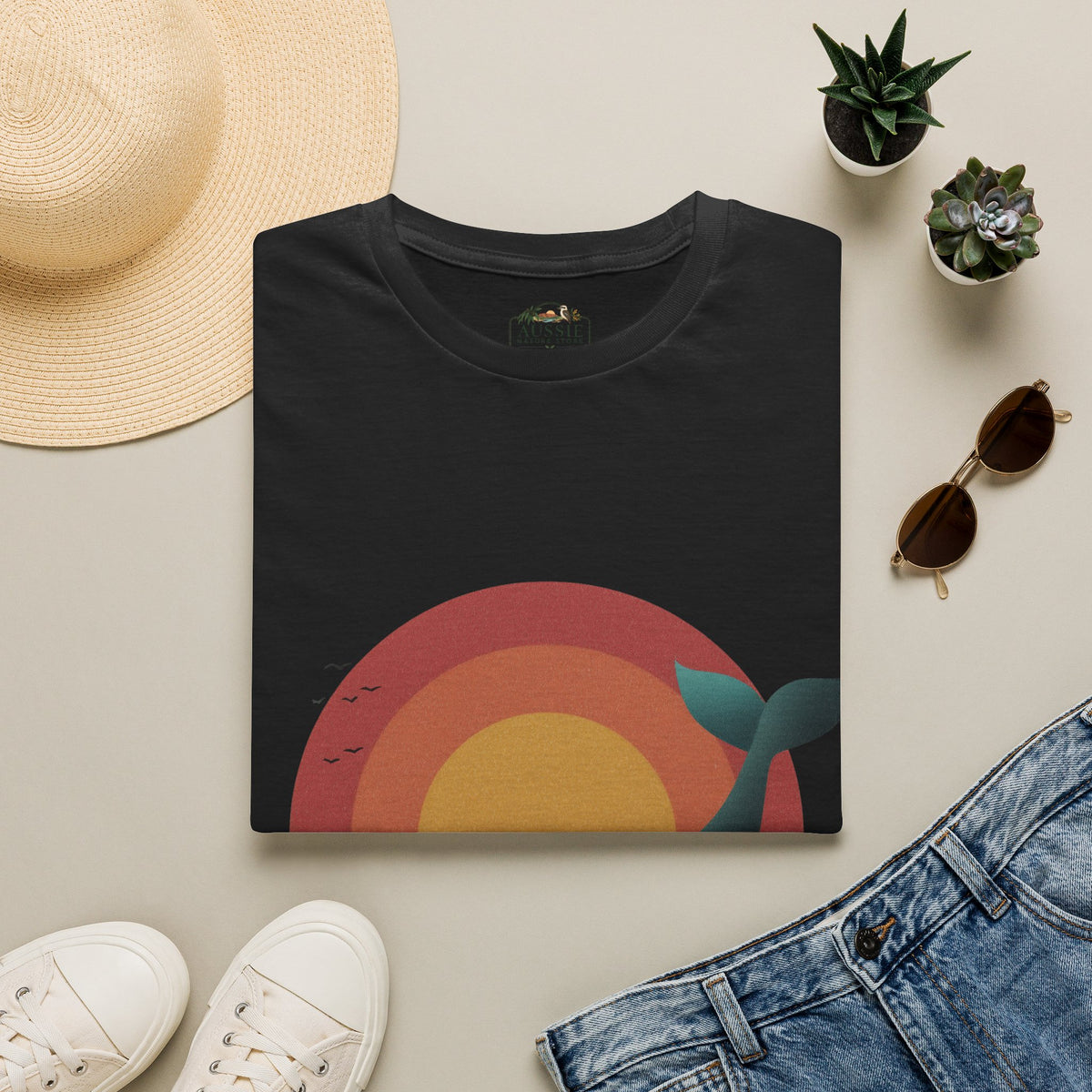 Majestic Humpback Whale Adult Tee