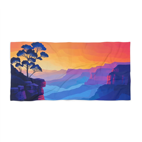Blue Mountains Beach Towel
