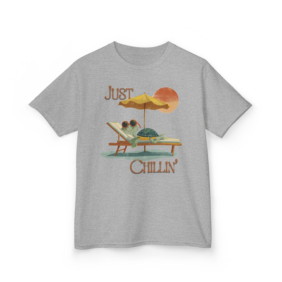 'Just Chillin' Tortoise Kids Tee