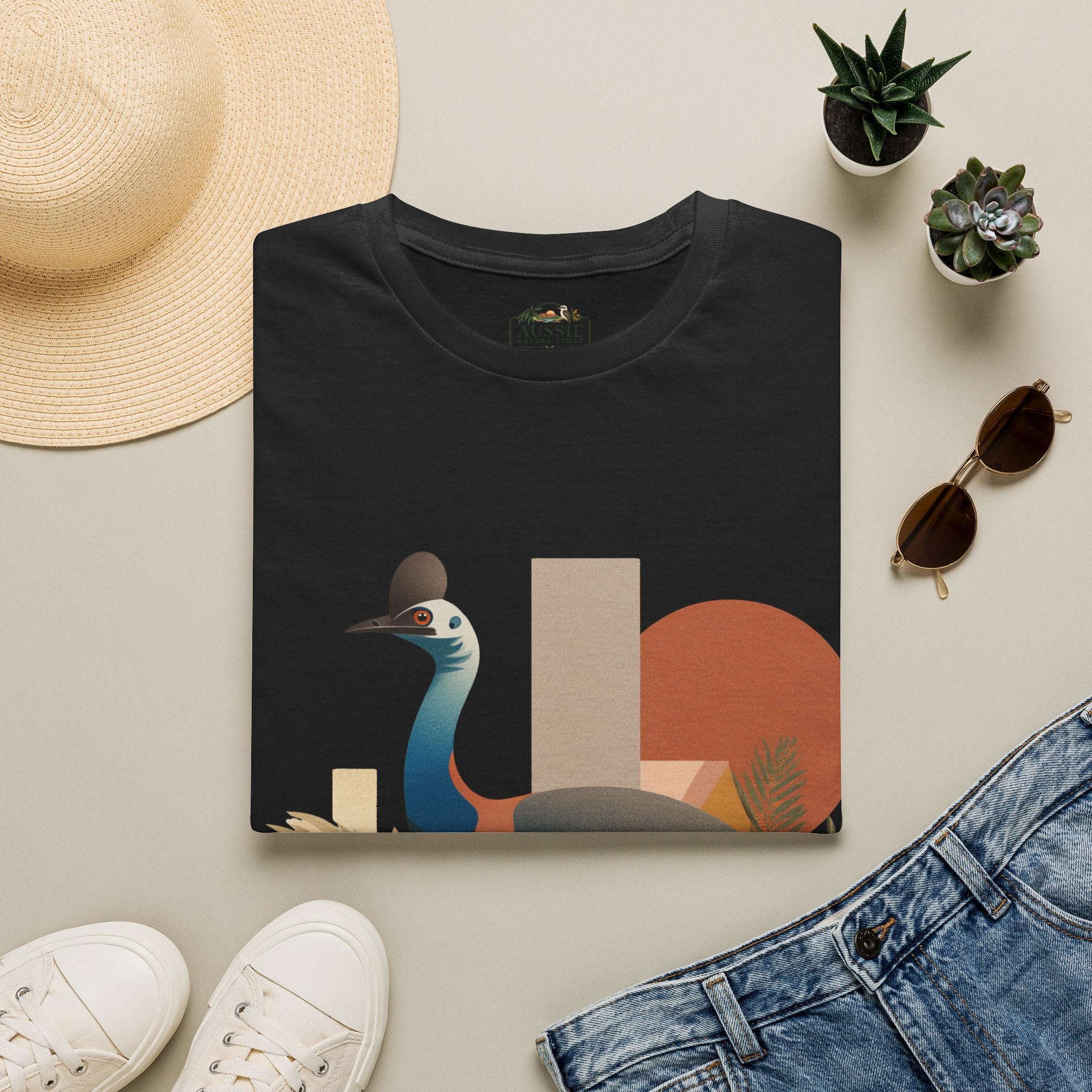 Curios Cassowary Adult Tee