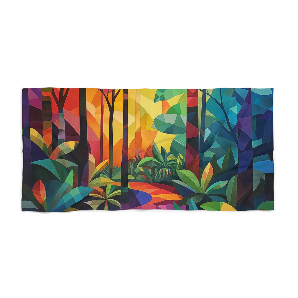 Rainforest Walk Beach Towel