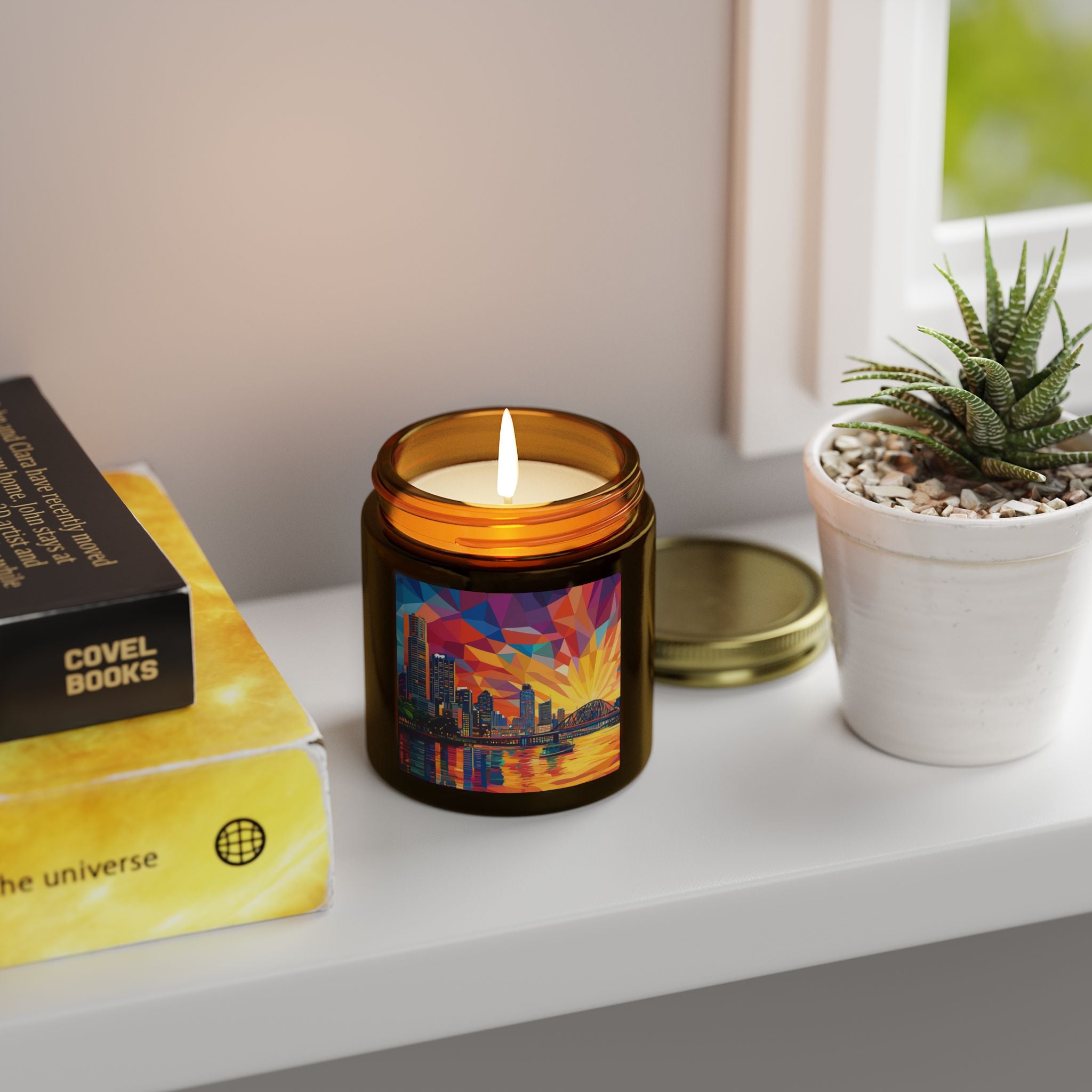 Brisbane Skyline Hand-poured Candle