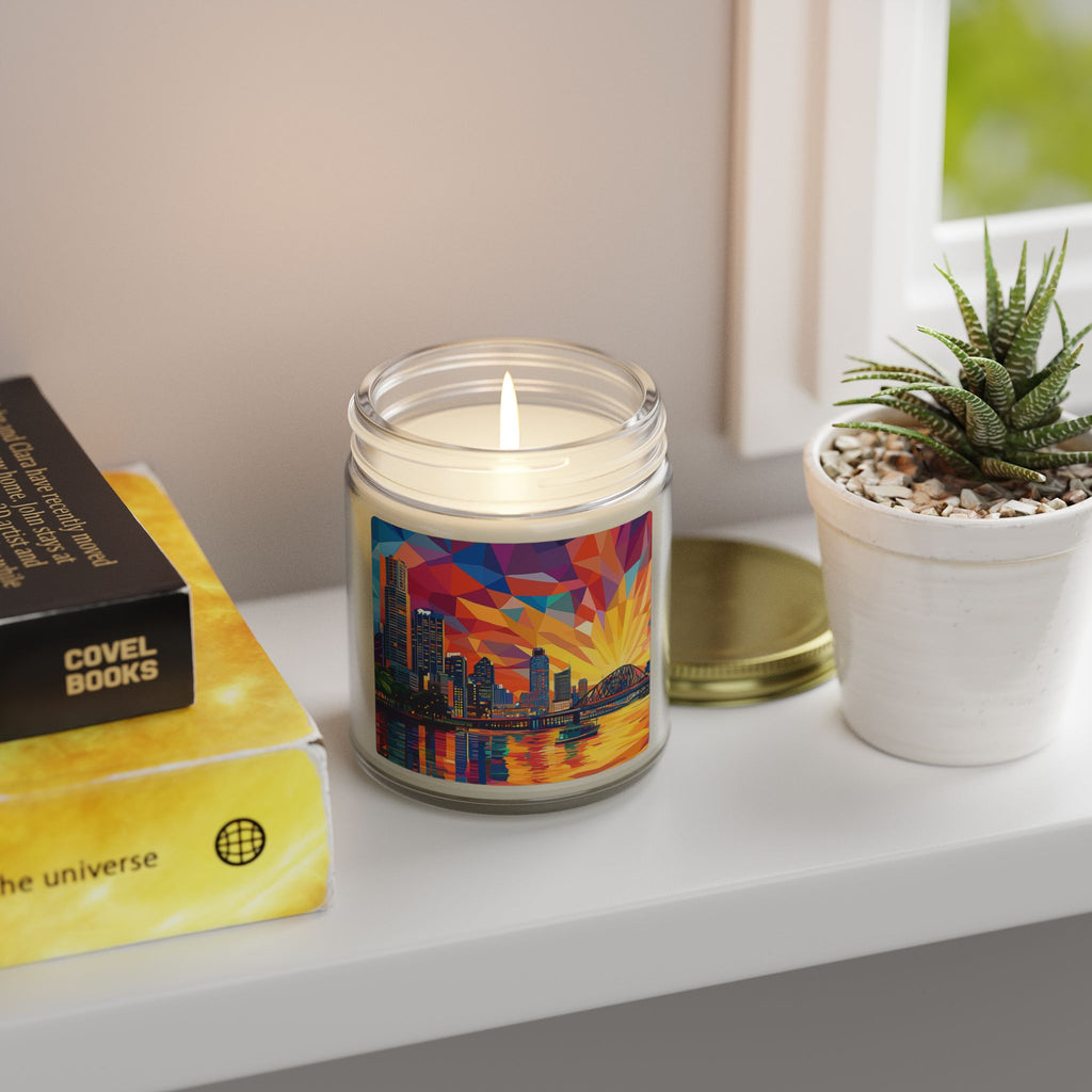Brisbane Skyline Hand-poured Candle