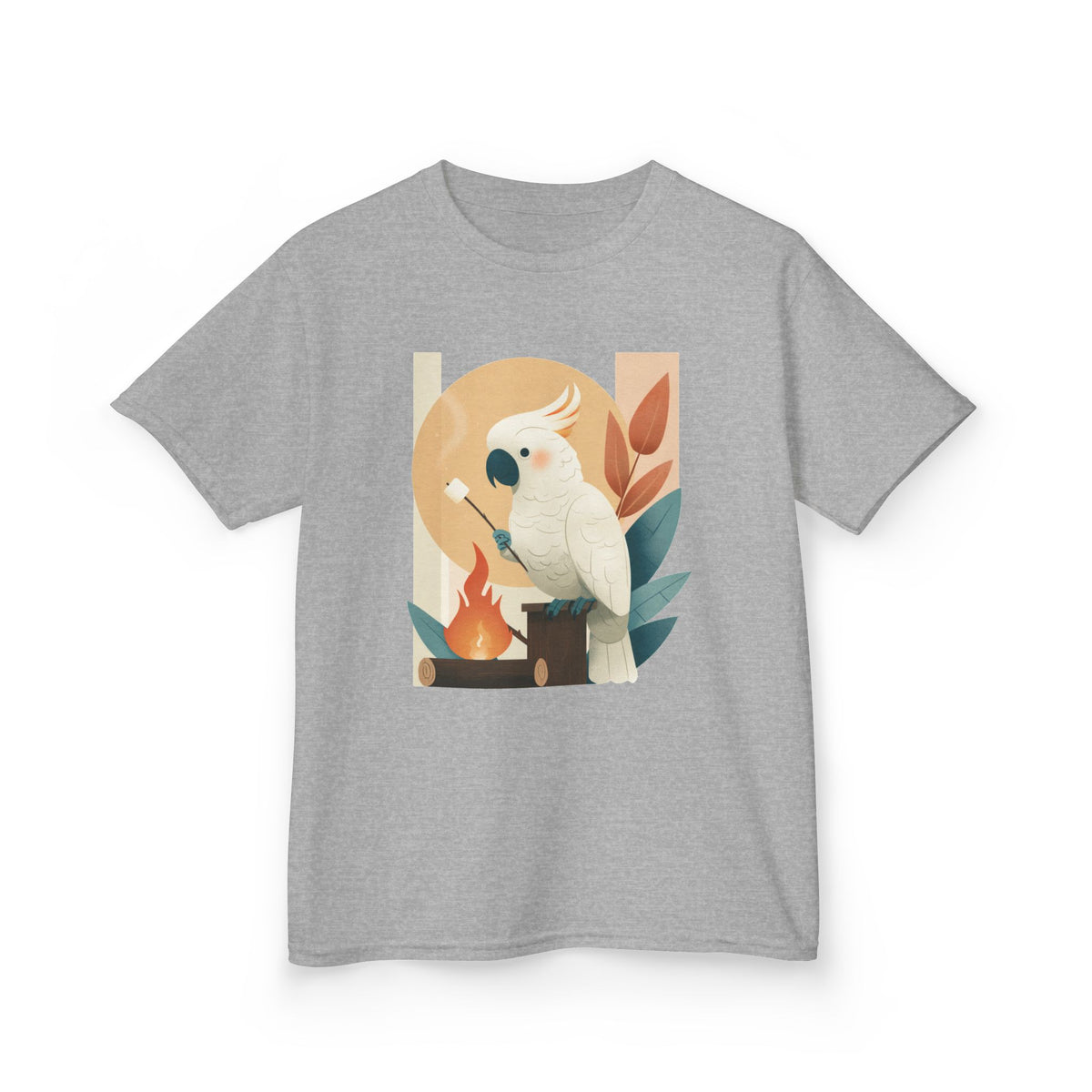 Camping Cockatoo Kids Tee