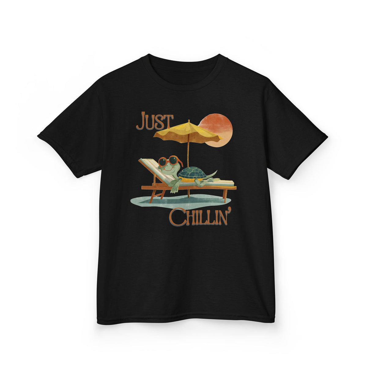 'Just Chillin' Tortoise Kids Tee