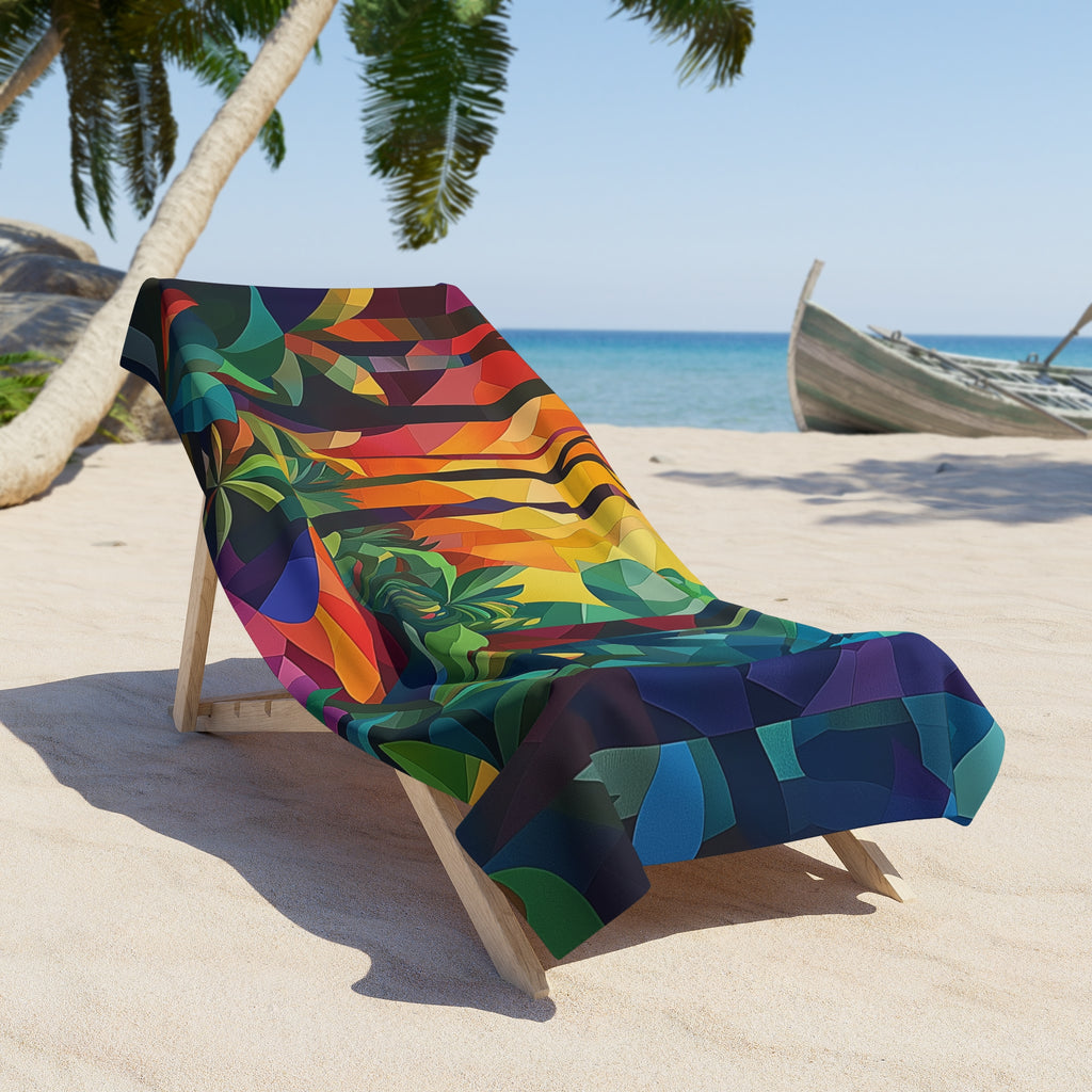Rainforest Walk Beach Towel