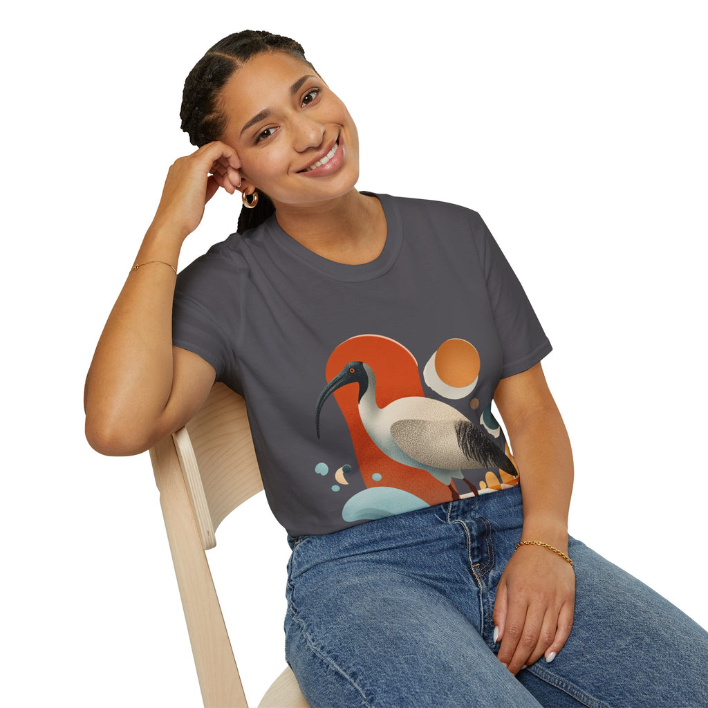 Splashing Ibis Adult Tee