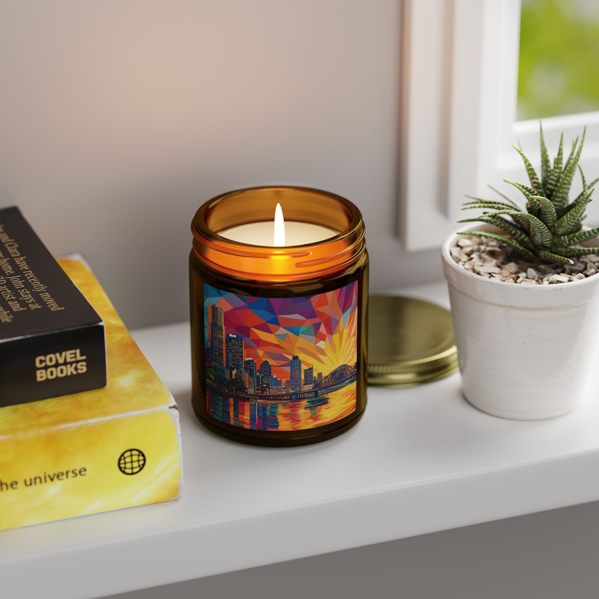 Brisbane Skyline Hand-poured Candle