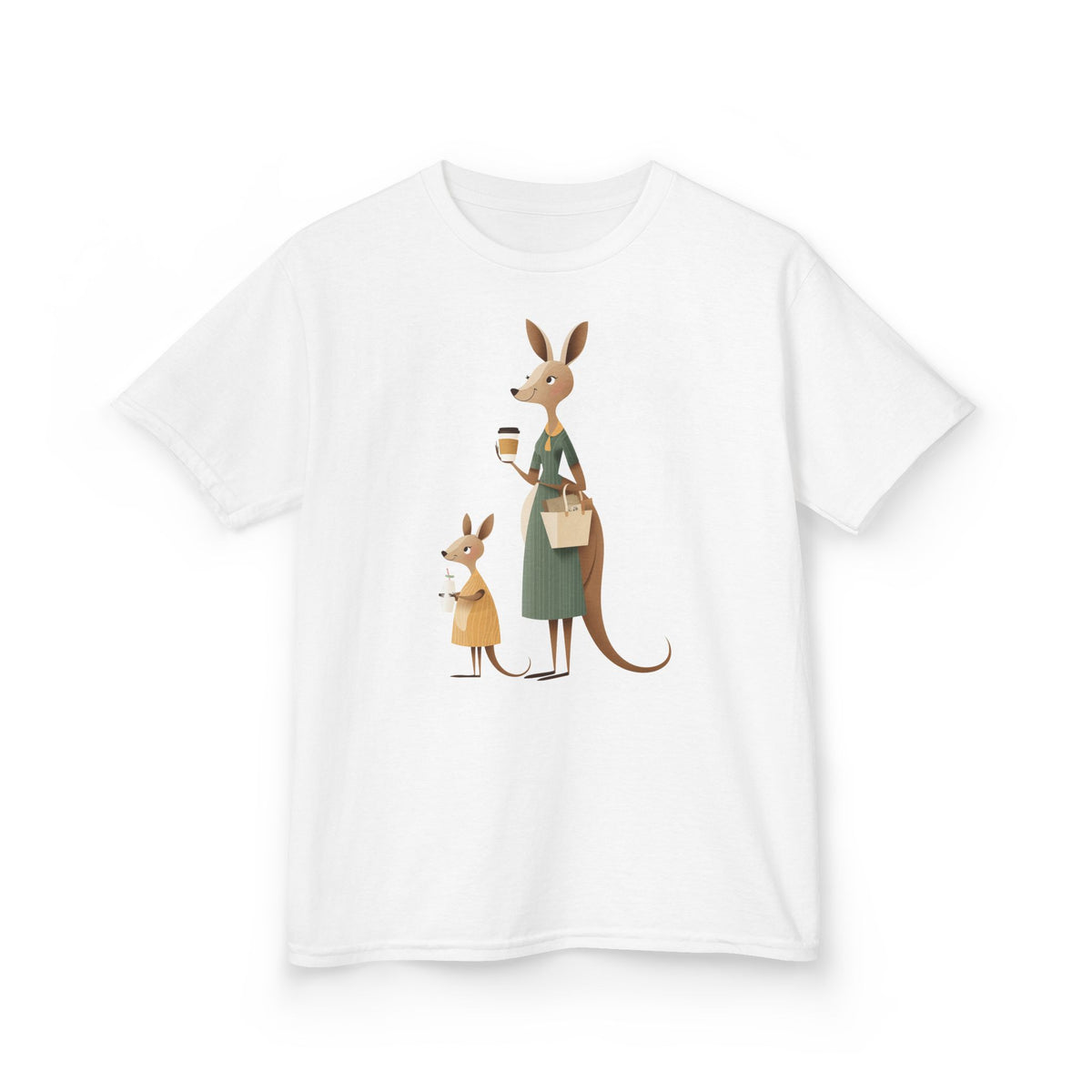 Kangaroo Mum & Joey Kids Tee