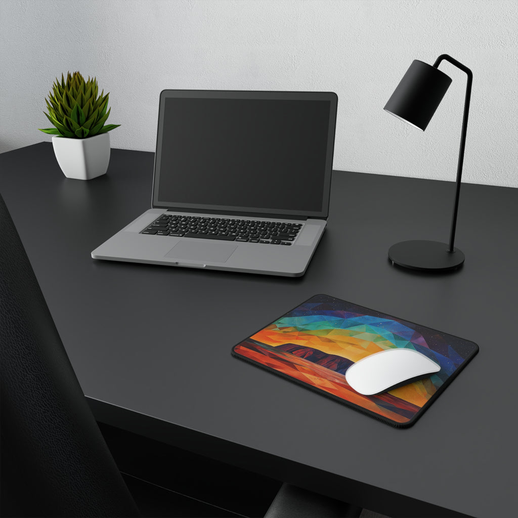 Red Centre Mouse Pad