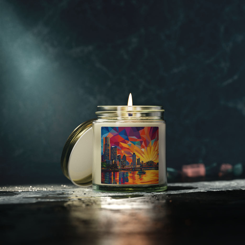 Brisbane Skyline Hand-poured Candle