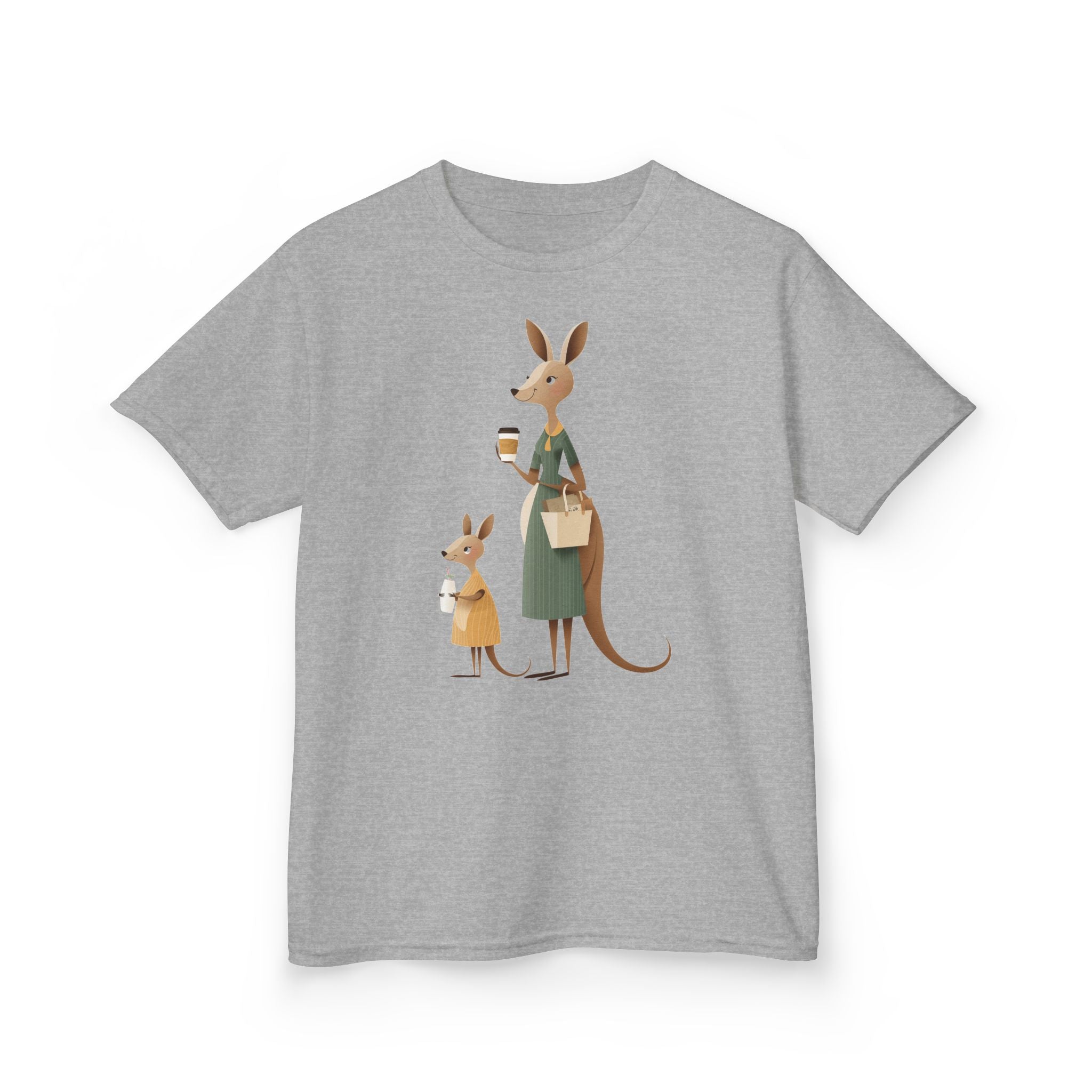 Kangaroo Mum & Joey Kids Tee
