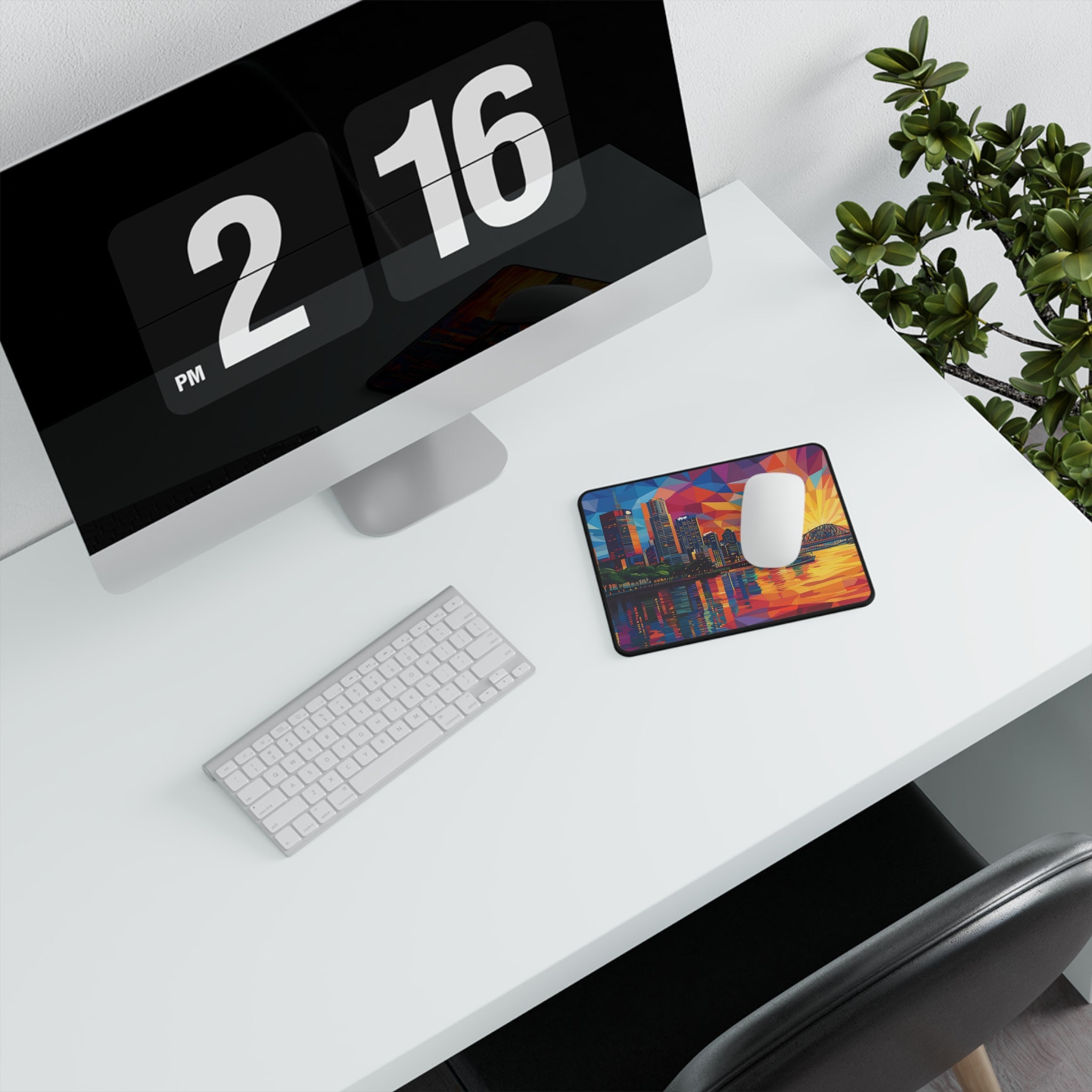 Brisbane Skyline Mouse Pad